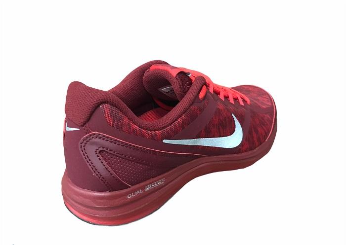 Nike scarpa da corsa da uomo Dual Fusion 3 Flash 684989 600 rosso