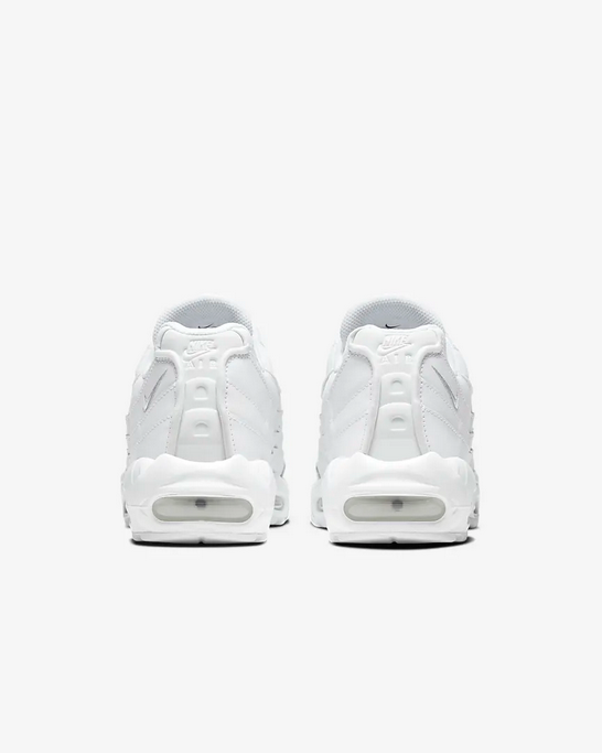 Nike scarpa sneakers da uomo Air Max 95 Essential CT1268 100 bianco-grigio