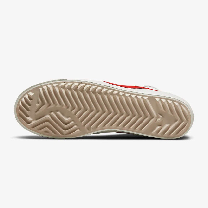 Nike scarpa sneakers unisex da adulto Blazer Mid &#39;77 Jumbo DD3111 102 bianco rosso 7