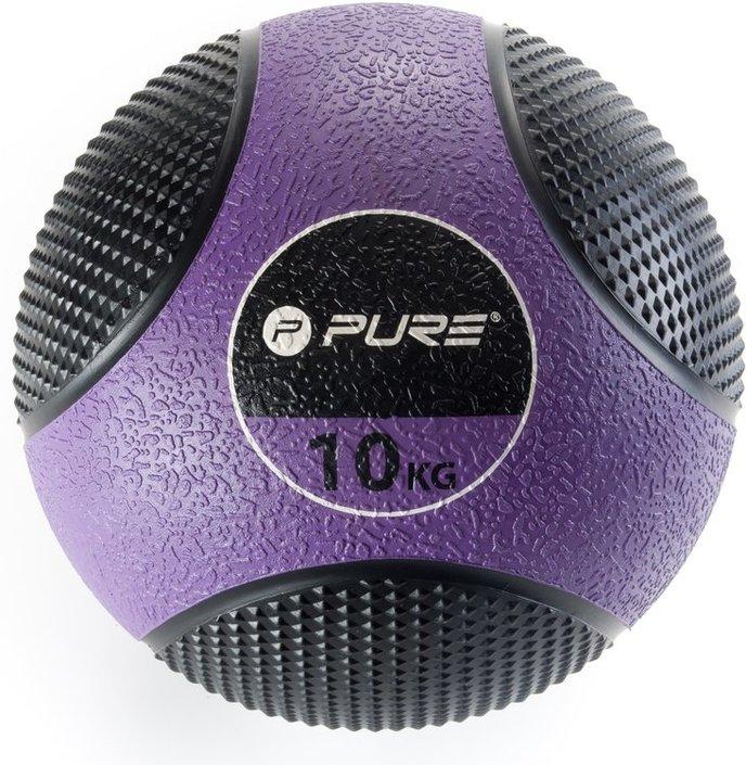 Pure 2Improve Medicine Ball 10kg purple black