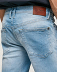 Pepe Jeans Bermuda in Jeans Slim Fit Hatch PM800937MI3 denim