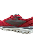 Skechers scarpa da corsa da uomo Go Run 53538 RDCC rosso-grigio