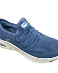 Skechers scarpa sneakers da donna Arch Fit Lucky Thoughts 149056 NVY blu