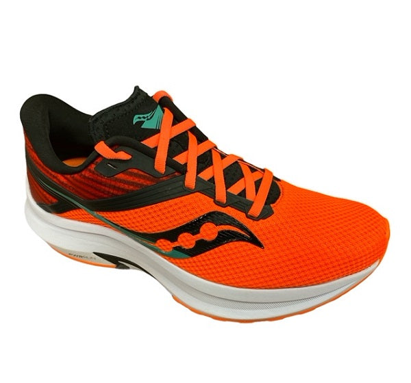 Saucony scarpa da corsa da uomo uomo Axon S20657-20 nero arancio