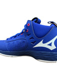 Mizuno scarpa da pallavolo maschile Wave Momentum Mid V1GA191720 reflex blue white