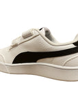 Puma sneakers da bambino Shuffle V Ps 375689 02 white black