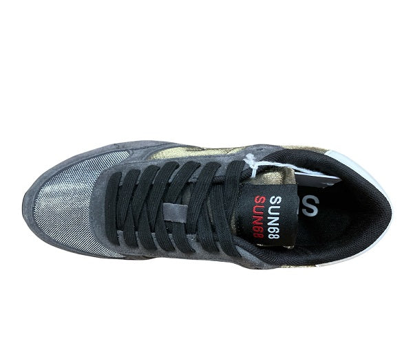 Sun68 sneakers da donna Kate Satin Z41221 47 grigio scuro