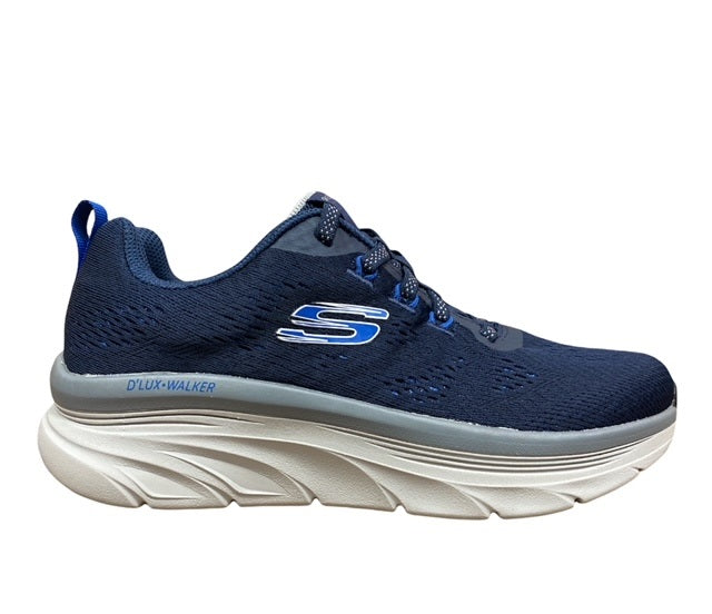 Skechers D&#39;Lux Walker Commuter scarpa da ginnastica con laccio elastico  232261/NVGY blu