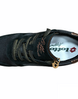 Lotto Leggenda scarpa sneakers da donna Wedge Bronze 217129 8NC nero-rame