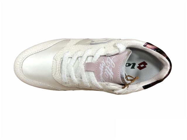 Lotto Leggenda sneakers da donna Wedge Crack W 217130 8NE bianco-argento