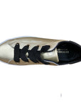 Skechers scarpa sneakers da donna Hi Lites Metallics Gold 957 GLD oro