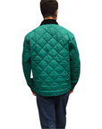 Obey giacca da uomo trapuntata Collectors 121800479 verde