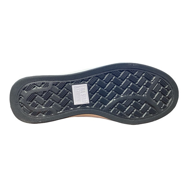 Converse scarpa sneakers in pelle da donna Pro Leather Lift Hi 172386C bianco-nero
