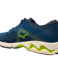 Mizuno scarpa da corsa da uomo Equate 5 J1GC214857 blu-grigio-verde