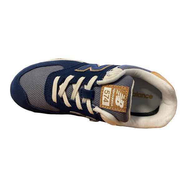 New Balance sneakers da ragazzo GC574AB1 navy-grey