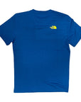 The North Face maglietta manica corta da uomo Foundation Graphic NF0A55EFM191 blu chiaro