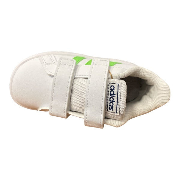 Adidas sneakers da bambino Grand Court CF I GX5750 white-green