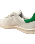 Adidas sneakers con strappo da bambino Stan Smith CF C FX7534 white-green