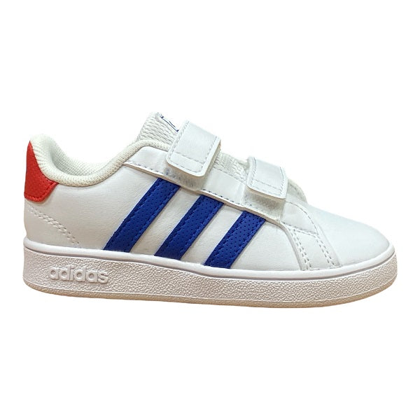 Adidas sneakers da bambino Grand Court CF I GX5749 white-royal-red