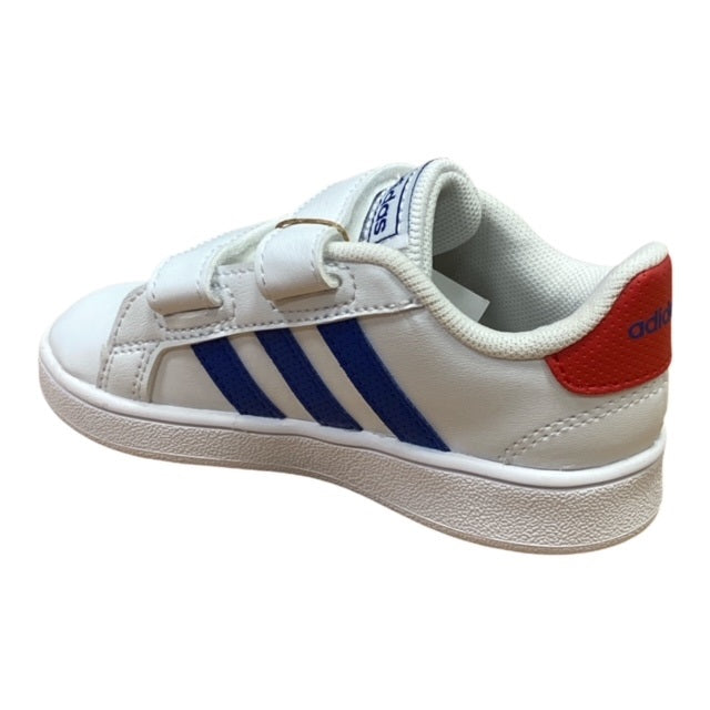 Adidas sneakers da bambino Grand Court CF I GX5749 white-royal-red
