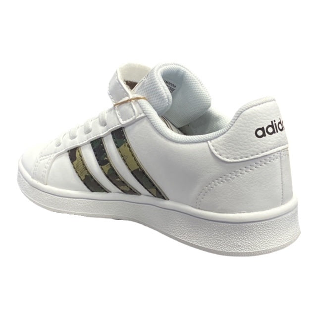 Adidas scarpa da ginnastica da bambini Grand Court EL C GZ1085 white-camu