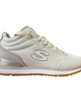 Skechers sneakers alta da donna con rialzo al tallone Vega High 920WHT white