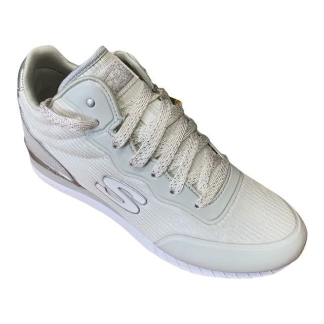 Skechers sneakers alta da donna con rialzo al tallone Vega High 920WHT white