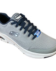 Skechers scarpa sneakers da uomo Arch Fit 232040/GYNV grigio blu