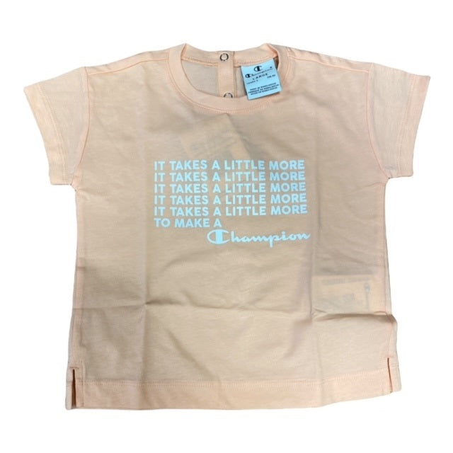 Champion completo Infant maglietta e pantaloncino 404391 PS012 PHP rosa-grigio