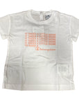 Champion Set Infant T-shirt + Short 404391 ww001 wht white-pink