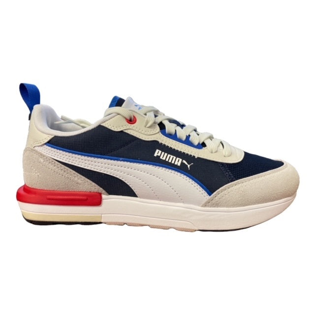 Puma scarpa sneakers da uomo R22 383492 05 blu-bianco