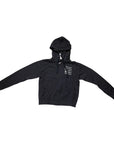 Champion Tuta W Full Zip con cappuccio 115069 KK001 NBK black