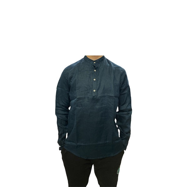 Trez camicia manica lunga da uomo Crave-1211 M45136 237 blu