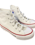 Converse scarpa sneakers da ragazzi  Chuck Taylor All Star Lift Platform 372860C bianco-nero