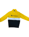 Champion Tuta sportiva garzata da ragazzo Full Zip 306036 YS011 LCO giallo bianco nero