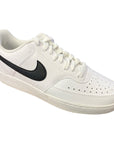 Nike scarpa sneakers da uomo Court Vision Lo NN DH2987 101 bianco-nero