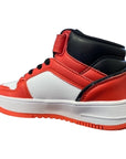 Champion scarpa sneakers da ragazzo Rebound 2.0 Mid S32262 WW006 WHT bianco-arancio-nero