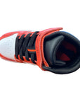 Champion scarpa sneakers da ragazzo Rebound 2.0 Mid S32262 WW006 WHT bianco-arancio-nero