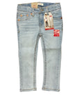 Levi's Kids pantalone da ragazzo stretto Jeans Skinny Taper 8EC214 9EC214 chiaro