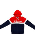 Champion Tuta Hooded Ful Zip 217413 BS501 NNY red-navy