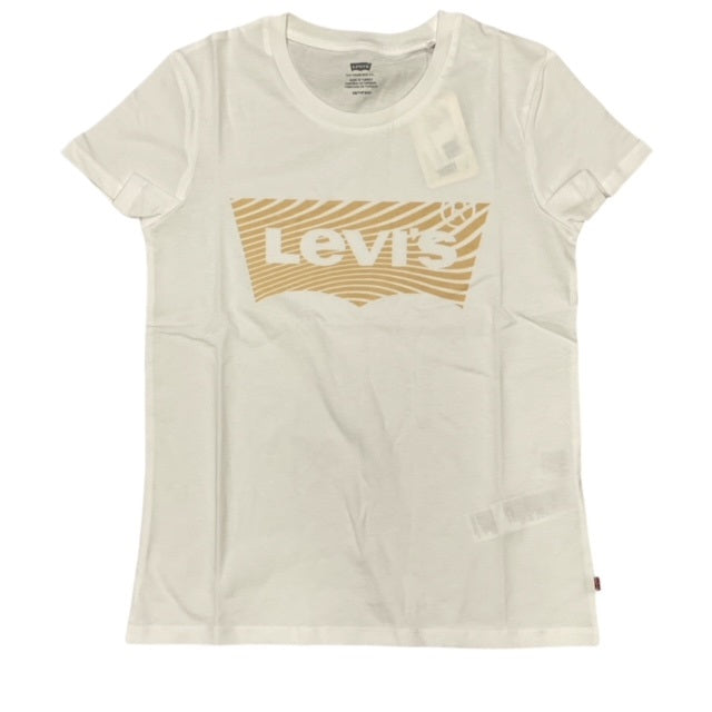 Levi&#39;s Maglietta manica corta da donna Te Perfect Tee 173691797 bianco