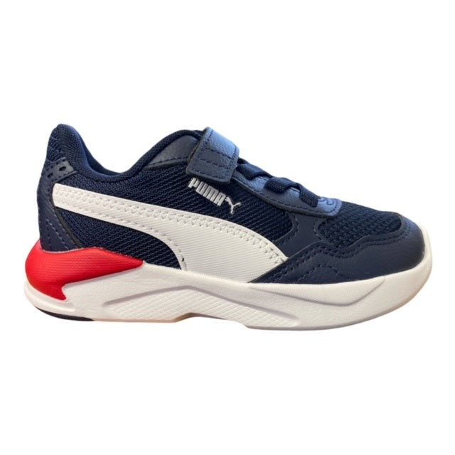 Puma scarpa sneakers da bambino X-Ray Speed Lite AC PS 385525 03 blu-rosso