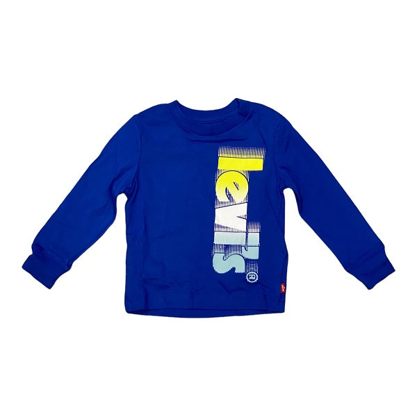 Levi&#39;s Kids t-shirt manica lunga 8EE520 9EE520 surf the web blue
