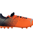Puma scarpa da calcio Future Z 4.3 MG 106769 01 arancio-argento-nero