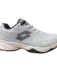 Lotto scarpa da tennis junior Mirage 300 ALR Jr 210746 6DB all white-asphalt-vapor grey