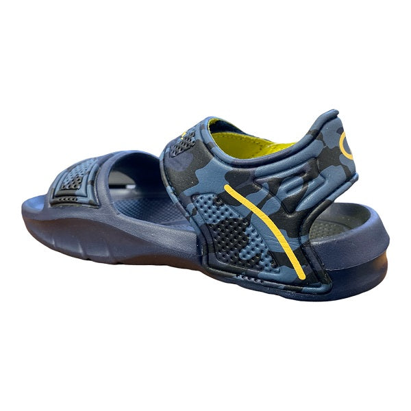Champion sandalo da bambino Squirt B PS S31243 BS035 DRB blu mimetico-giallo