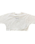 Champion maglietta corta da donna Croptop 114887 WW001 WHT bianco