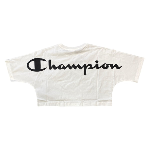Champion T-shirt Croptop 114887 WW001 WHT white