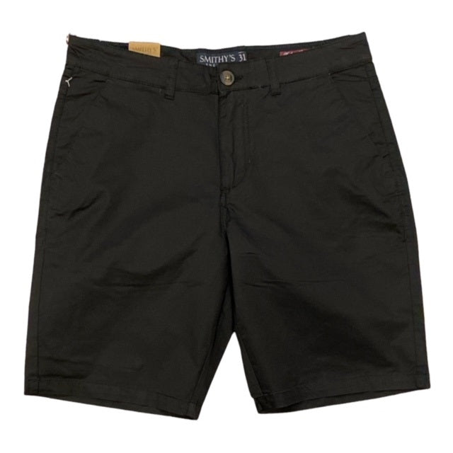 Smithy&#39;s Short in cotone e tasca zip 846 black