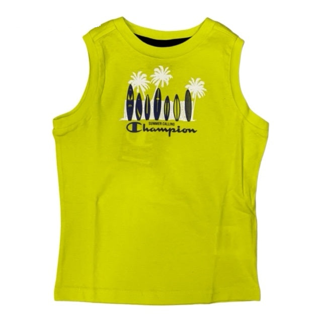 Champion Set T-shirt+Short 306051 YS109 SLH yellow-black